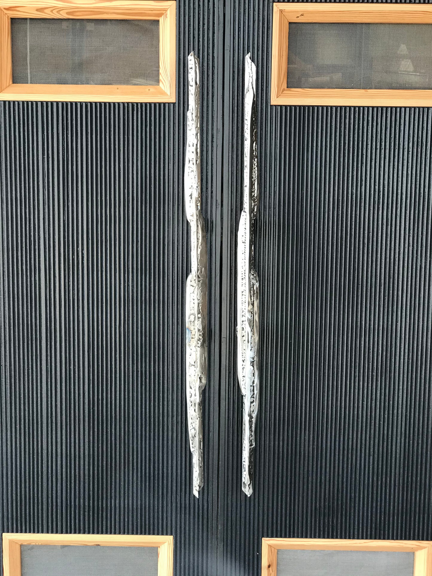 Quixotic (pair) steel handles